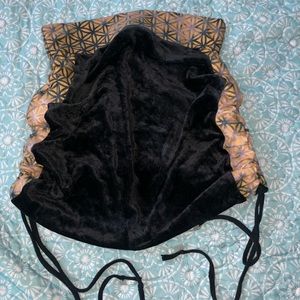 Flower of Life scrunch skirt